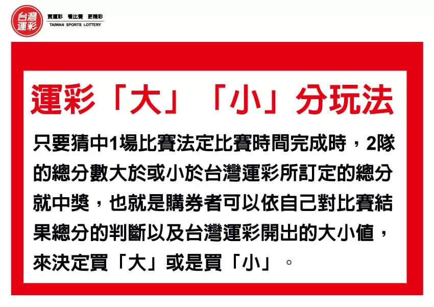 運彩預測大小分玩法 運彩預測大小分玩法