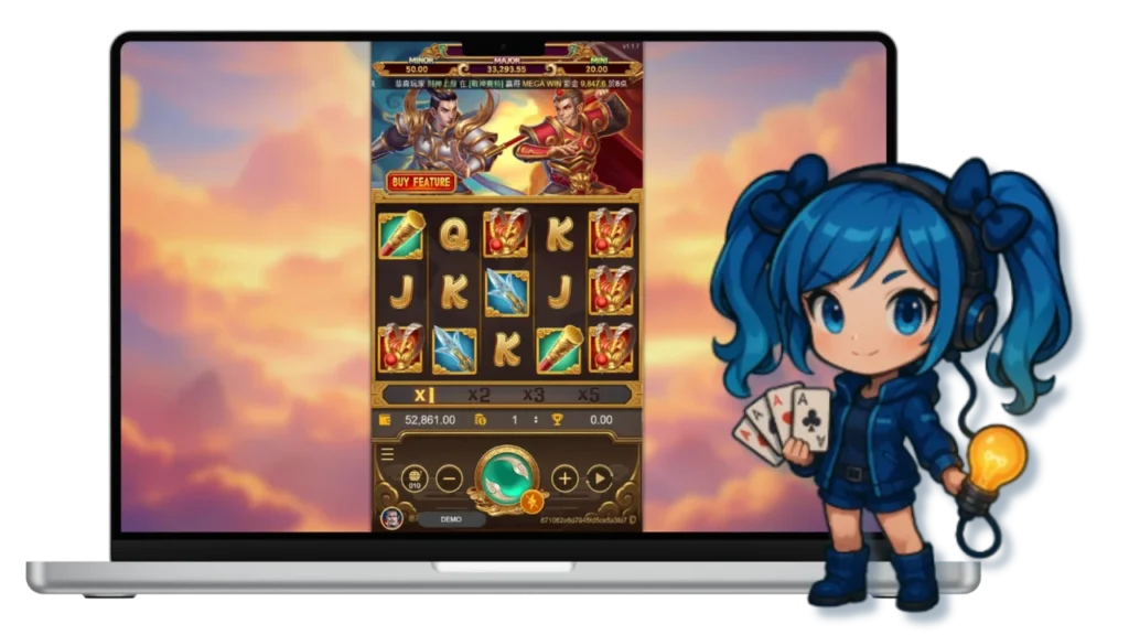 Sun Xingzhe Slot Machine 孫行者老虎機遊戲畫面